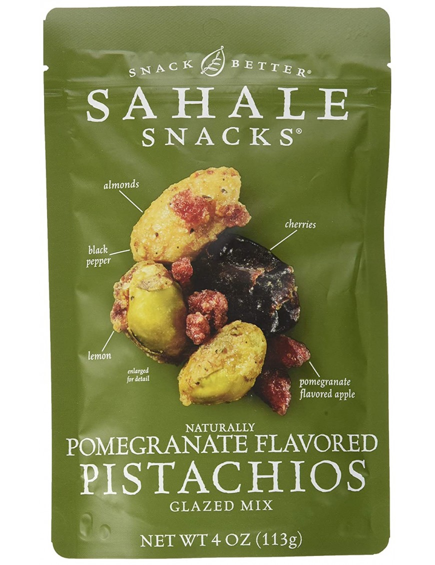 Sahale Snacks Pomegranate Pistachios (6x4 Oz)