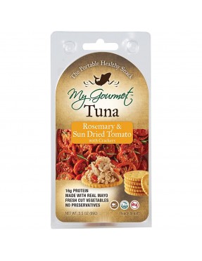 My Gourmet Tuna Rosemary Sundried Tomato with Crackers (12x3.5 OZ)
