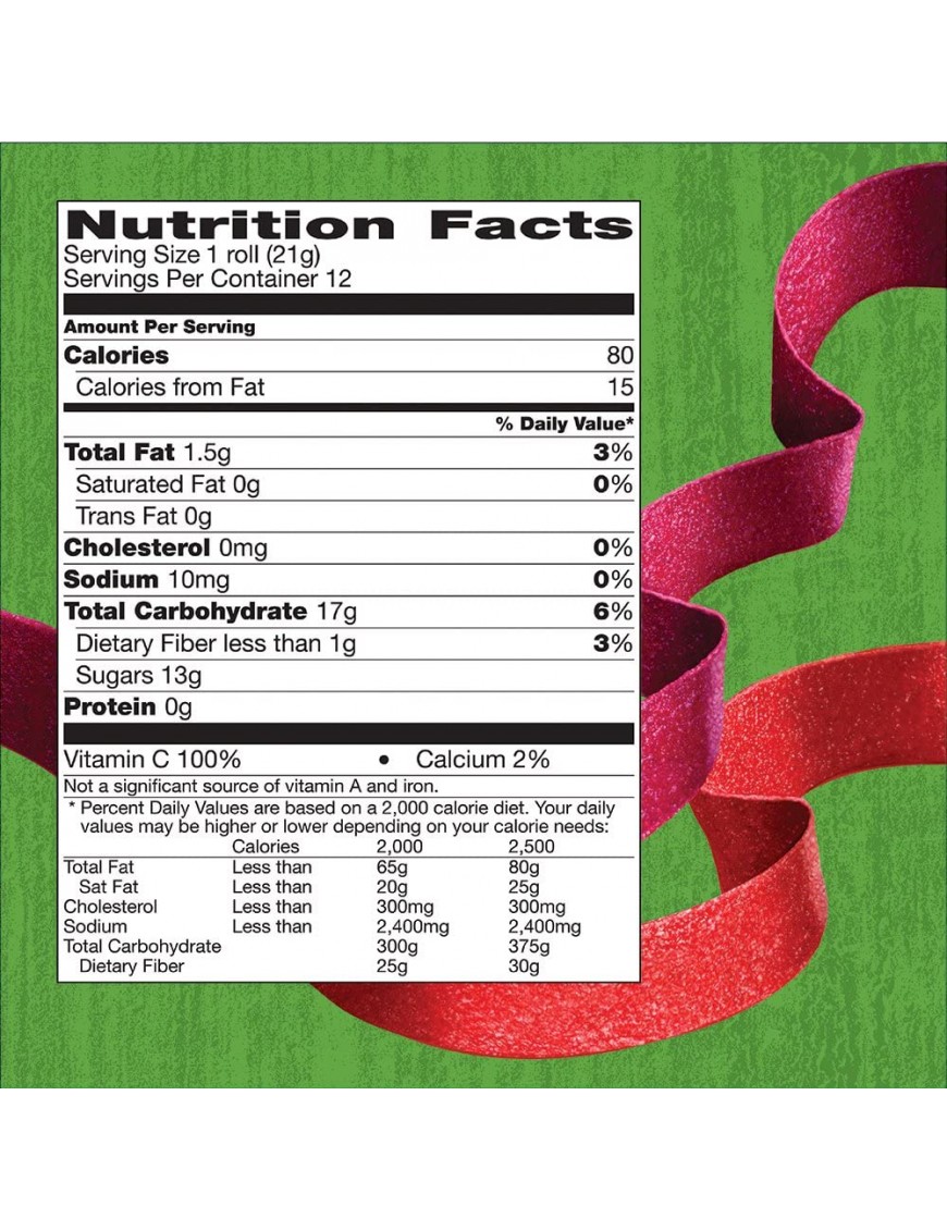 Annie's Homegrown Organic Really Peely Fruit Tape Variety Pack (6x9 OZ)