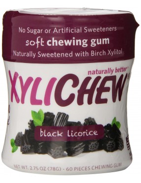 Xylichew Black Licorice (4x60 PC)