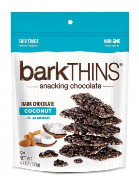 Bark Thins Dark Chocolate, Coconut Almond (12x4.7 OZ)