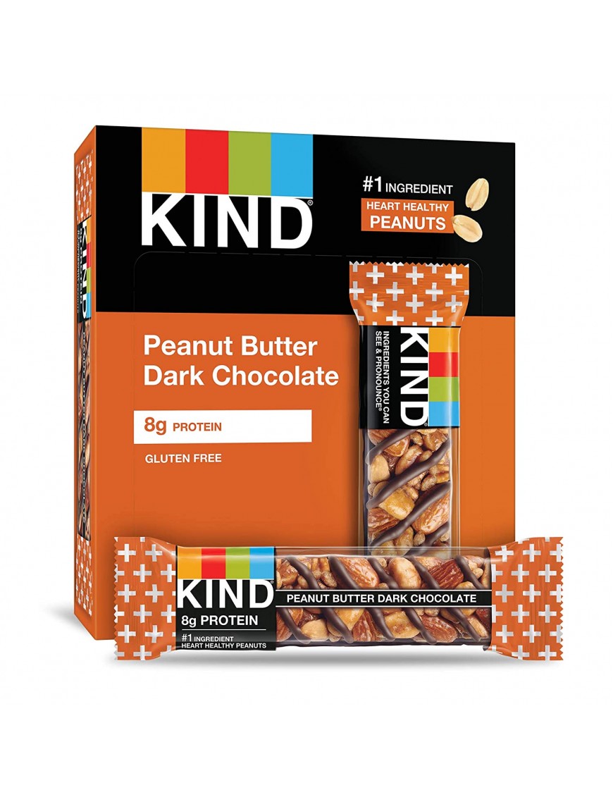 Kind Peanut Butter Dark Chocolate+Antioxidant Bar (12x1.4 Oz)