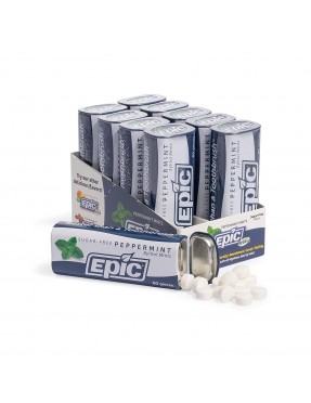 Epic Dental Xylitol Sweetened Peppermint (10x60 Ct)