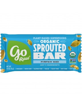 Go Raw Organic Live Pumpkin Bar (20x1.8 OZ)