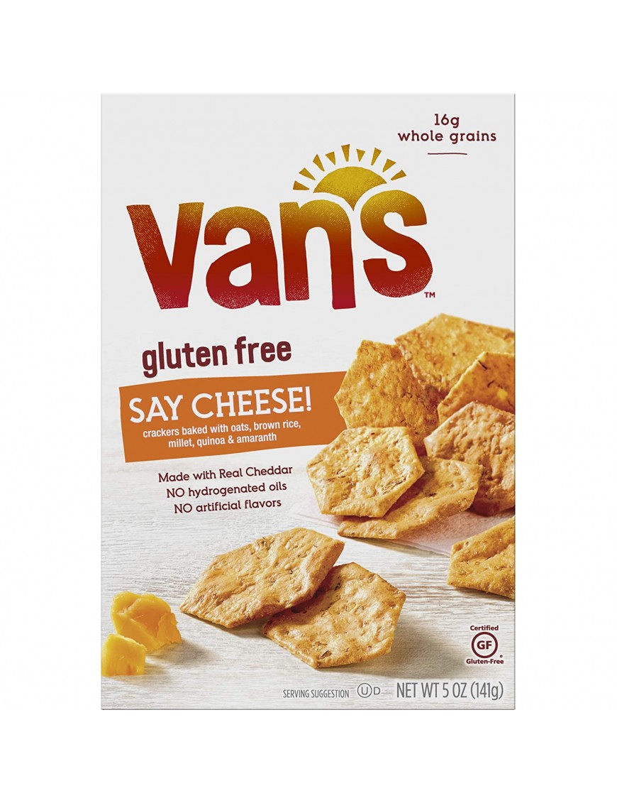 Van's International Foods Say Cheese Crackers (6x5OZ )