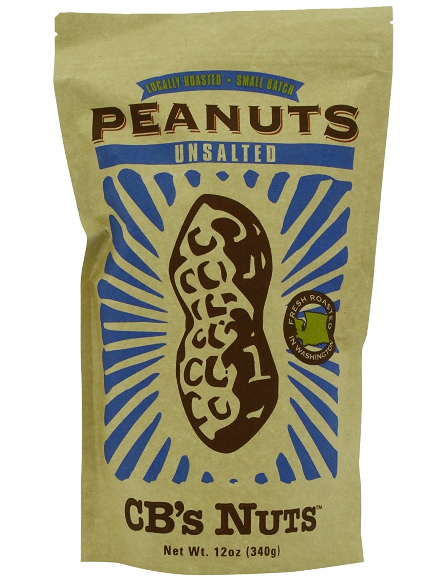 CB's Jumbo Peanuts Unsalted (12x12 OZ)