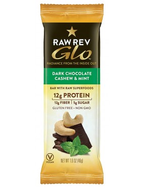 Raw Revolution Dark Chocolate Cashew & Mint (12X1.6 OZ)