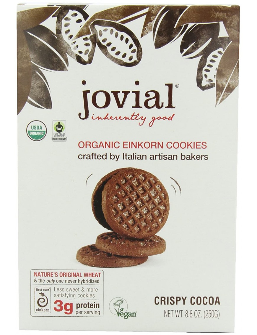 Jovial Crispy Cocoa Cookies (12x8.8 Oz)