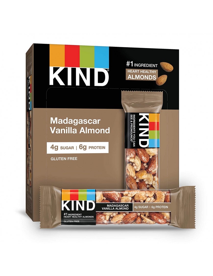 Kind Madagascar Van Almond (12x1.4OZ )