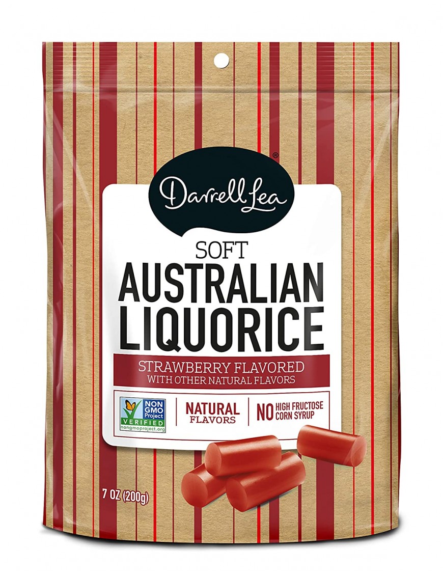 Darrell Lea Licorice Strawberry (8x7OZ )