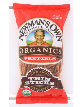 Newman's Own Organics Thin Pretzel Sticks (12x7 Oz)