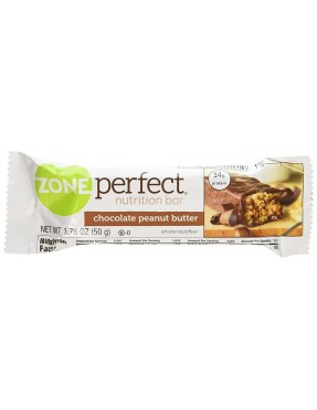 Zone Choc Peanut Butter Nutrition Bar (12x1.76 Oz)