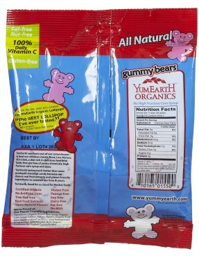 Yummy Earth Gummy Bears (12x2.5OZ )