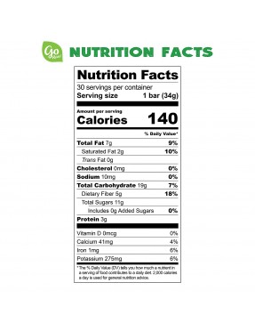 Go Raw Banana Bread Sprouted Bar (30x1.2 OZ)