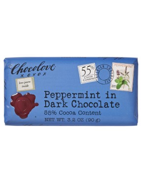 Chocolove Peppermint In Dark Chocolate (12x3.2Oz)