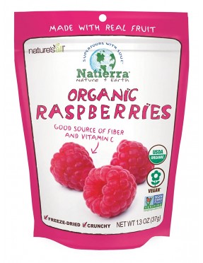 Nature's All Foods Frz Drd Raspberry (12x1.3OZ )