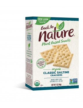 Back To Nature Organic Classic Saltine Crackers (6x7 OZ)