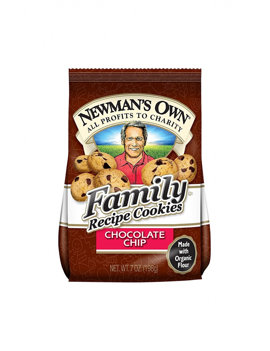 Newman's Own Organics Chocolate Chip Family Recipe Cookies (6x7Oz)