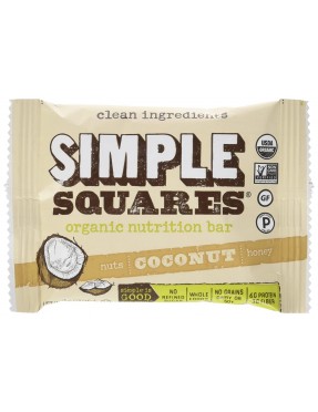 Simple Squares Honey & Nut Coconut (12x1.6 Oz)