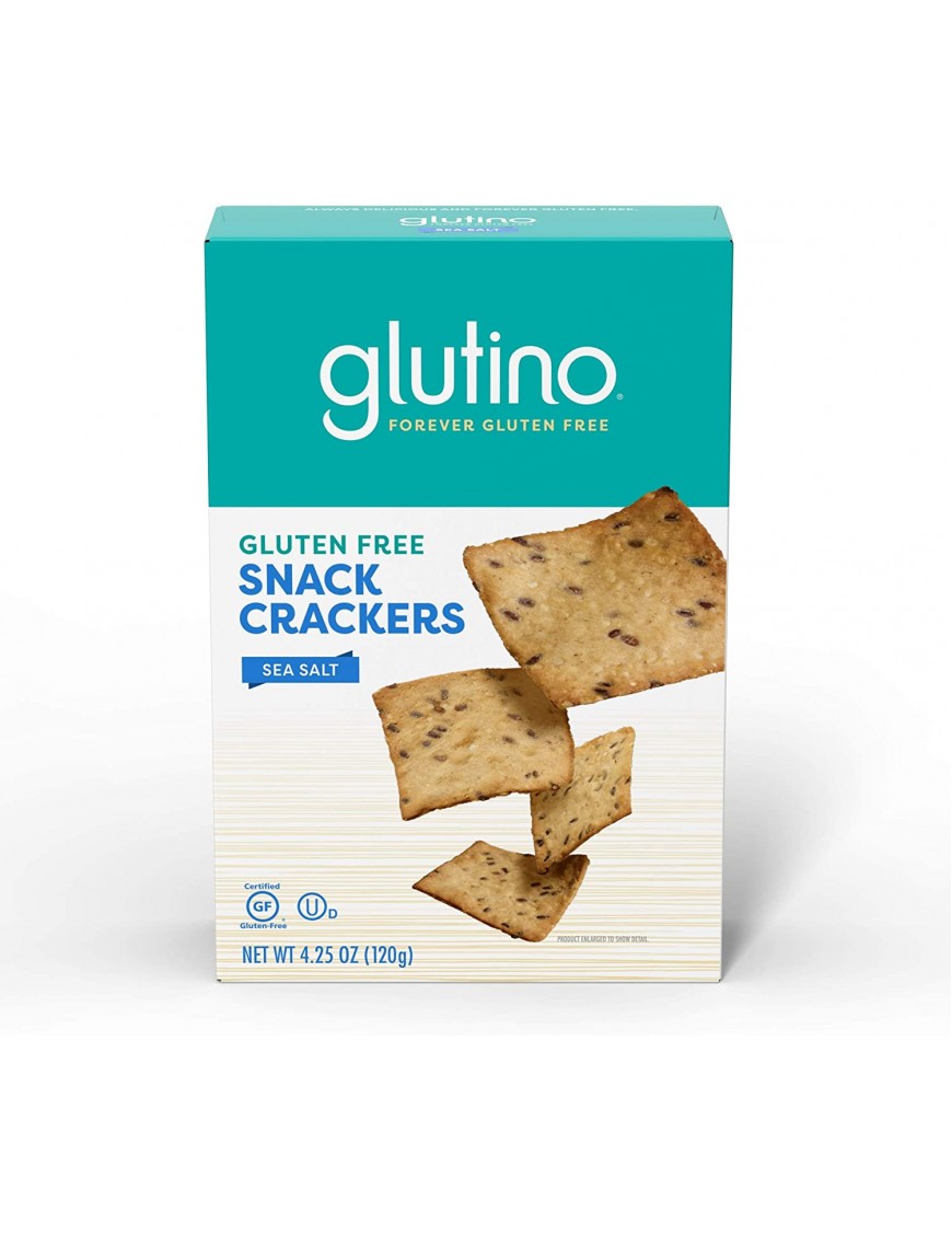 Glutino Sea Salt Crackers (6x4.25 Oz)