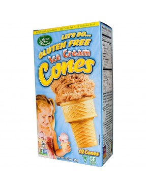 Let's Do Ice Cream Cones Gluten Free (12x1.2 Oz)