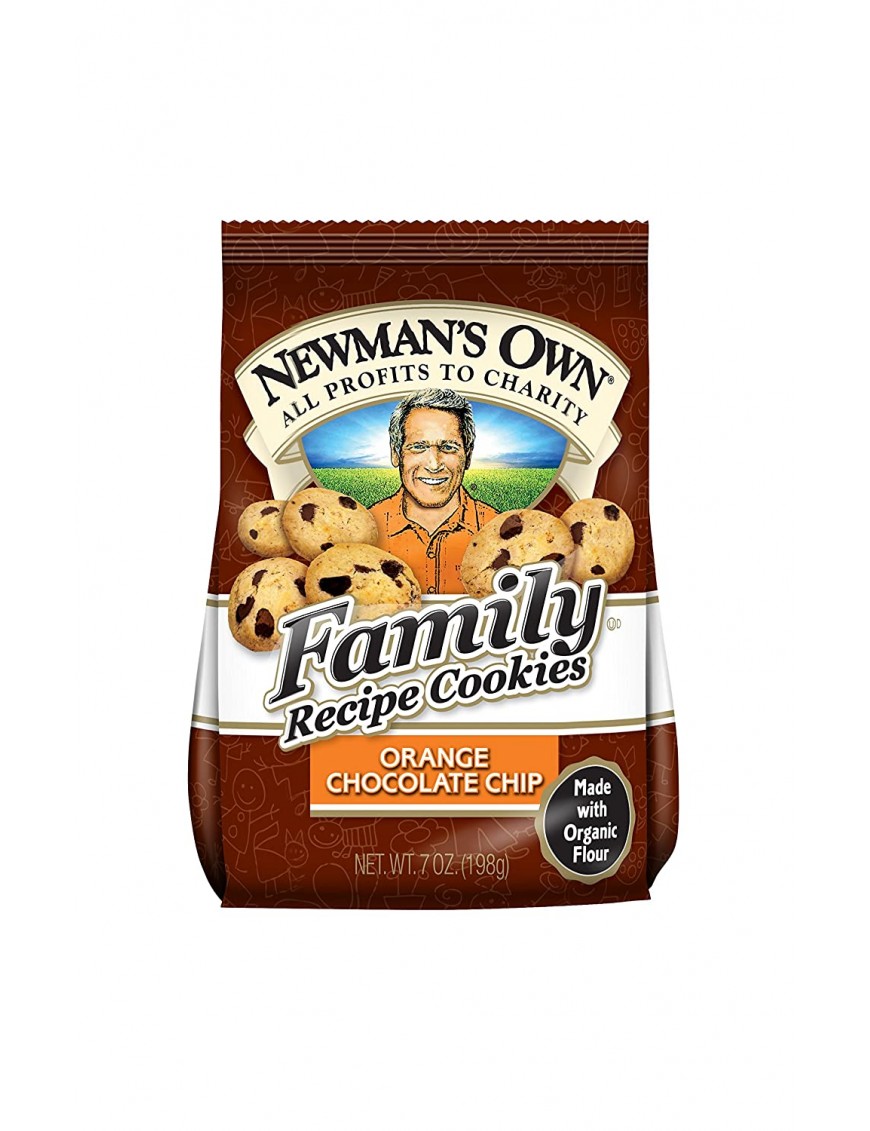 Newman's Own Organics Orange Cchip Cookie (6x7OZ )