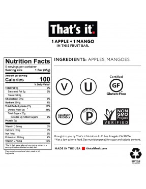 That's It Apple and Mango (12x1.2 Oz)