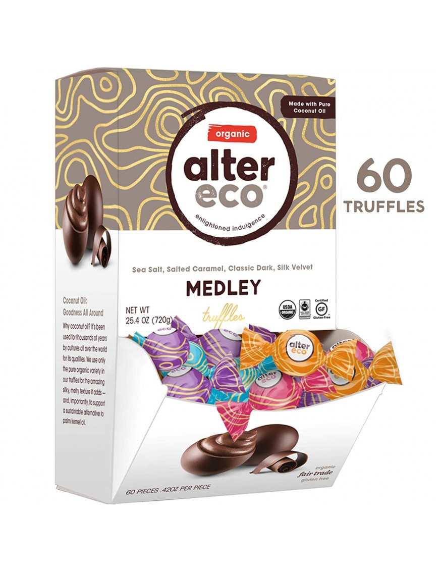 Alter Eco Organic Truffle Medley (60x0.42 OZ)