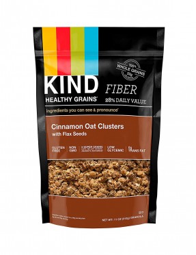 Kind Cinnamon Oat Clusterr with Flax Seed (6x11 Oz)