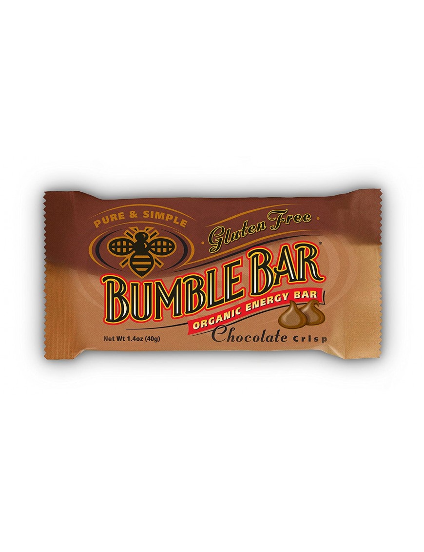 Bumble Bar Chocolate Crisp Energy Bar (12x1.4 Oz)