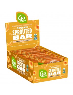 Go Raw Chewy Apricot Sprouted Bar (30x1.8 OZ)