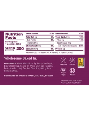 Nature's Bakery Fig Bar (12x2 OZ)