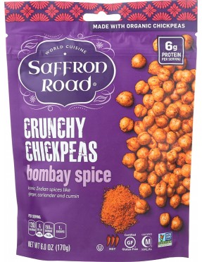 Saffron Road Chickpeas, Bombay Spice (12X6 OZ)