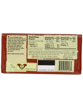 Chocolove Dark Chilies & Cherry Bar (12x3.2 Oz)