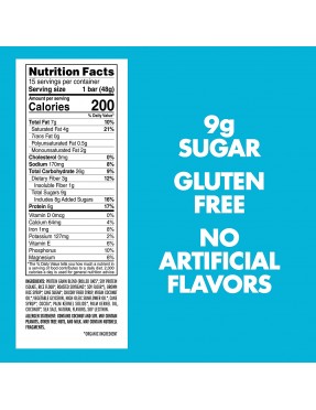 Clif Bar Organic Luna Chocolate Dipped Coconut (15x1.69 Oz)
