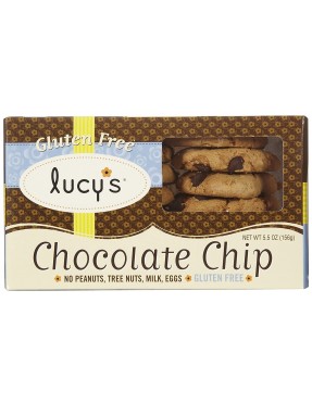 Lucy Cookies Chocolate Chip Cookies Gluten Free (8x5.5 Oz)