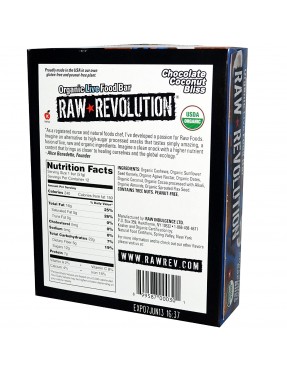 Raw Revolution Chocolate Coconut Bliss (12x1.8 Oz)