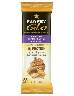 Raw Revolution Crunchy Peanut Butter & Sea Salt (12X1.6 OZ)