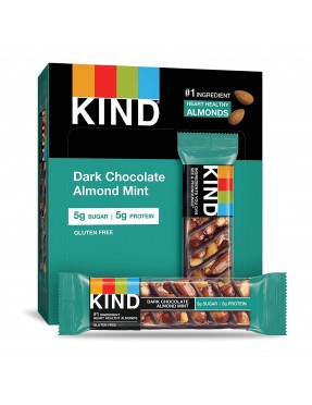 Kind Dark Chocolate Almond Mint Bars (12x1.4 OZ)