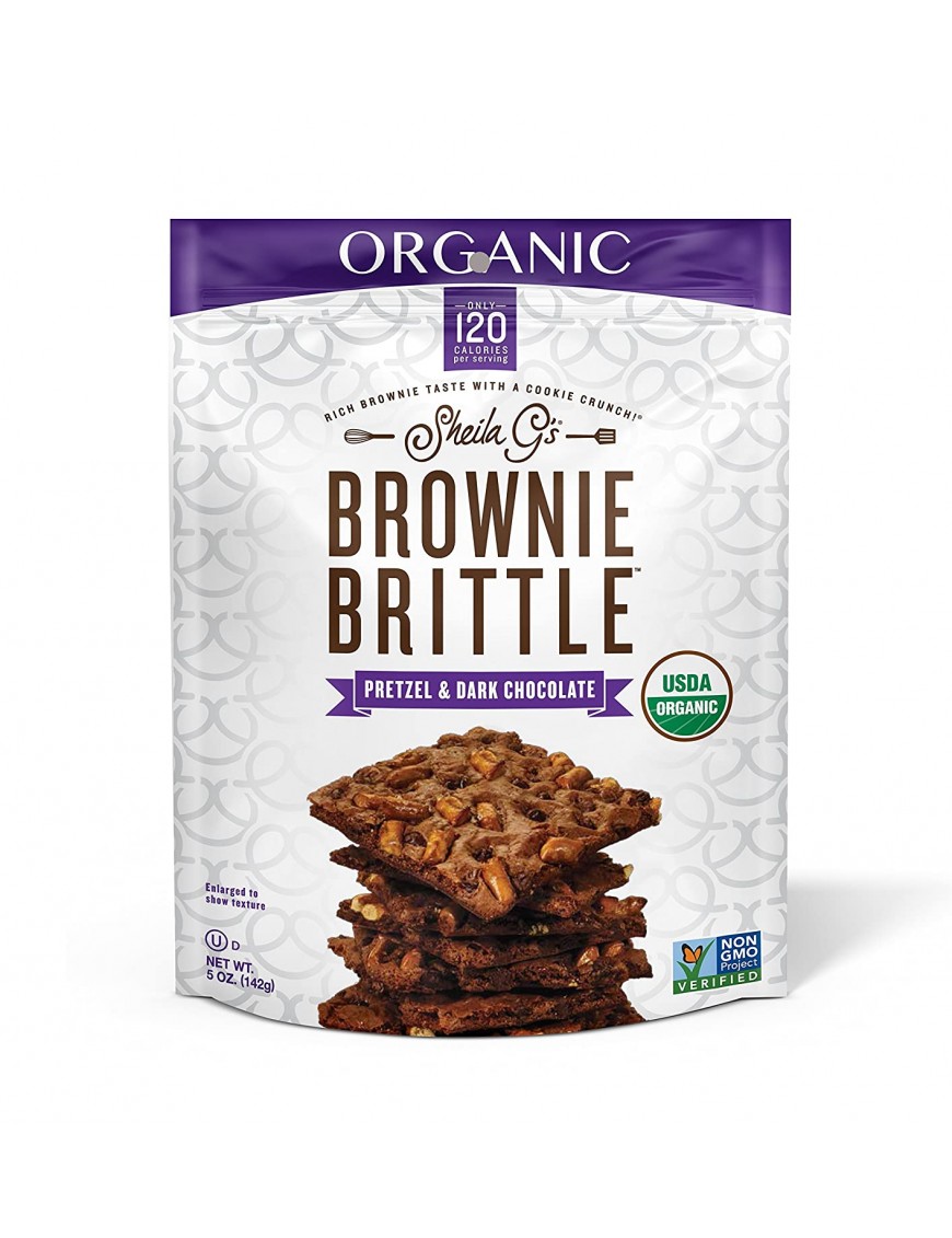 Sheila G'S Pretzel & Dark Chocolate Brownie Brittle (12X5 OZ)