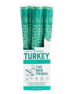 The New Primal Original Free-Range Turkey Sticks (20x1 OZ)