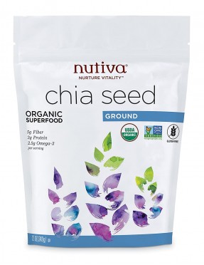 Nutiva Organic Milled Chia Seeds (1x12 Oz)