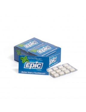 Epic Dental Xylotol Gum Peppermint (12x12 CT)