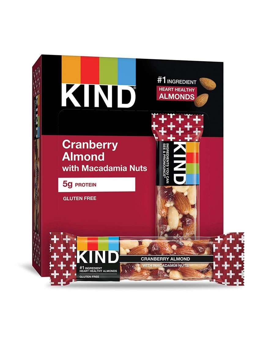 Kind Cranberry & Almond Plus Bar (12x1.4 Oz)