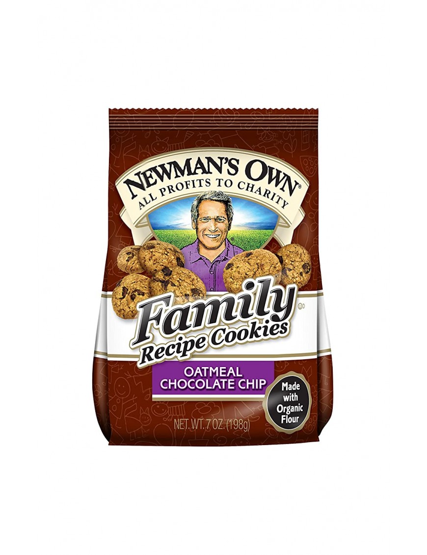 Newman's Own Organics Oatmeal Chocolate Chip (6x7 Oz)