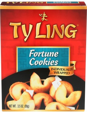 Ty Ling Fortune Cookies (12x3.5 Oz)