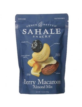 Sahale Snacks Berry Macaroon Almond Mix (4x7 OZ)