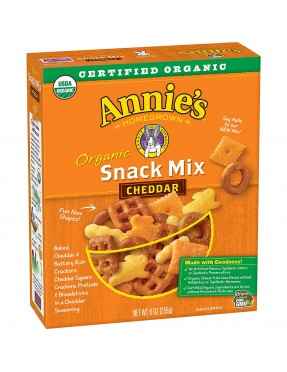 Annie's Homegrown Bunnies Cheddar Snack Mix (12x9 Oz)