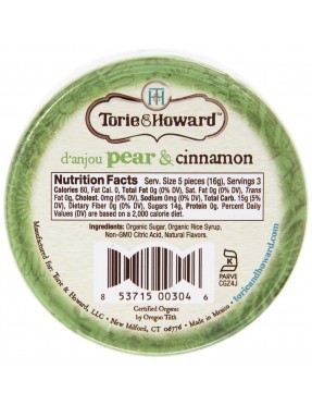 Torrie & Howard Pear/Cinn Hrdcdy (8x2OZ )