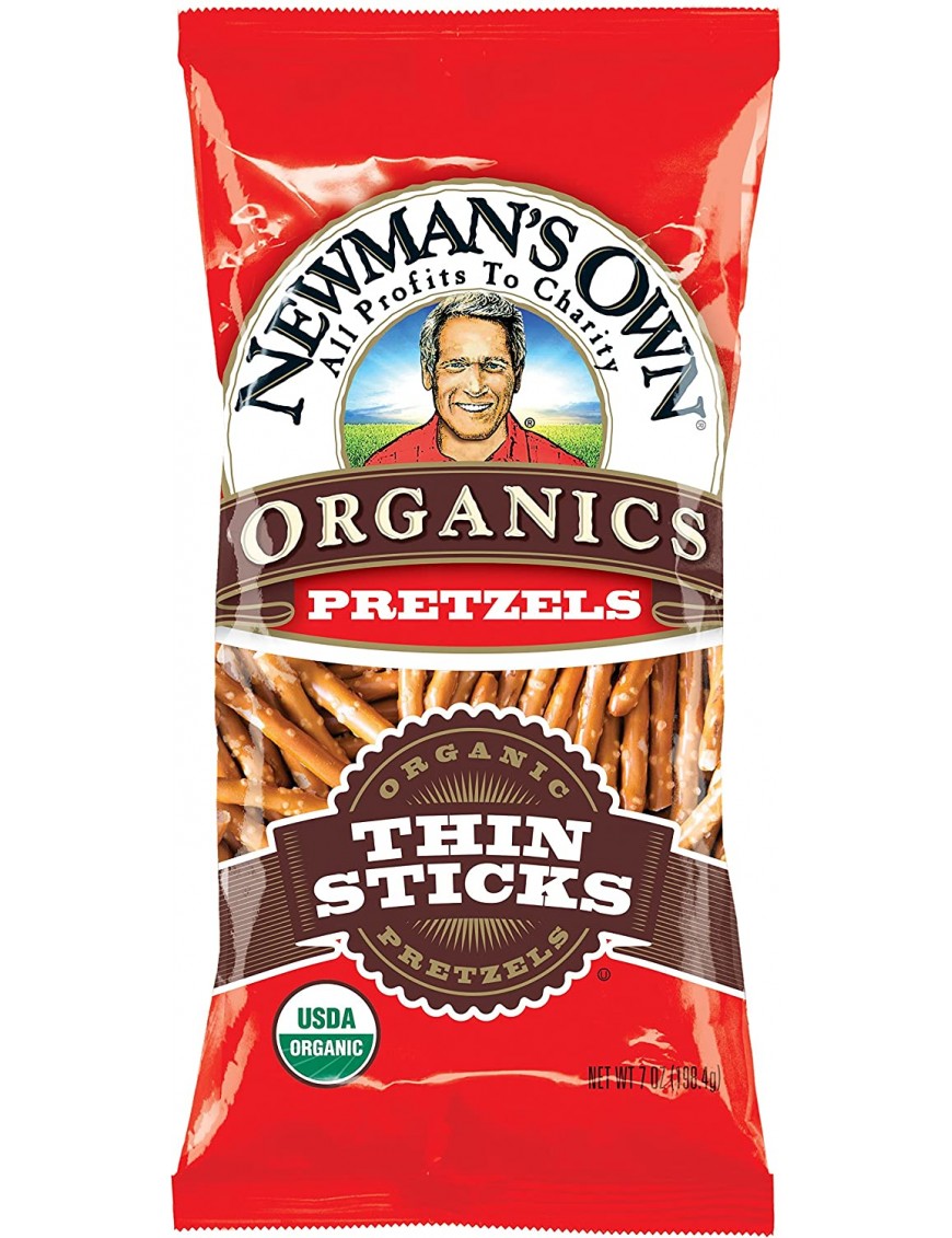 Newman's Own Salted Thin Pretzels (12x7.5 Oz)